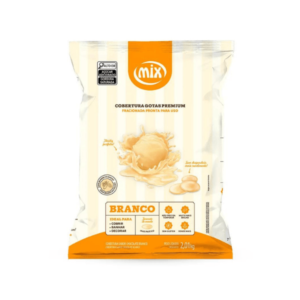 COBERTURA GOTAS PREMIUM BRANCO 2,01KG MIX