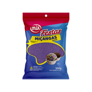 CONFEITO MIÇANGA ROXA 500G MIX