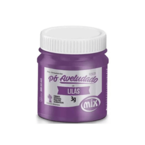 PÓ AVELUDADO FOSCO LILÁS 3GR MIX