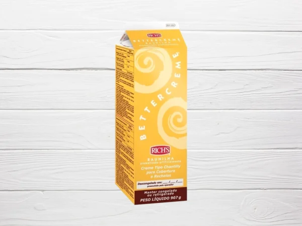 BETTERCREME BAUNILHA 907G REF. 03528 RICHS