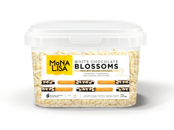 Blossoms Raspas de Chocolate Branco MONA LISA  1kg REF.CHW-BS-22279BR-07B