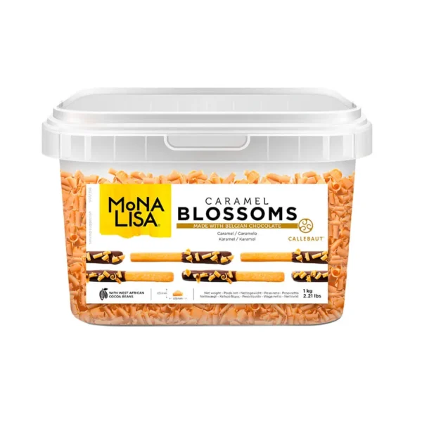 Blossoms Raspas de Chocolate Sabor Caramelo MONA LISA 1Kg REF.CHF-BS-22273BR-07B