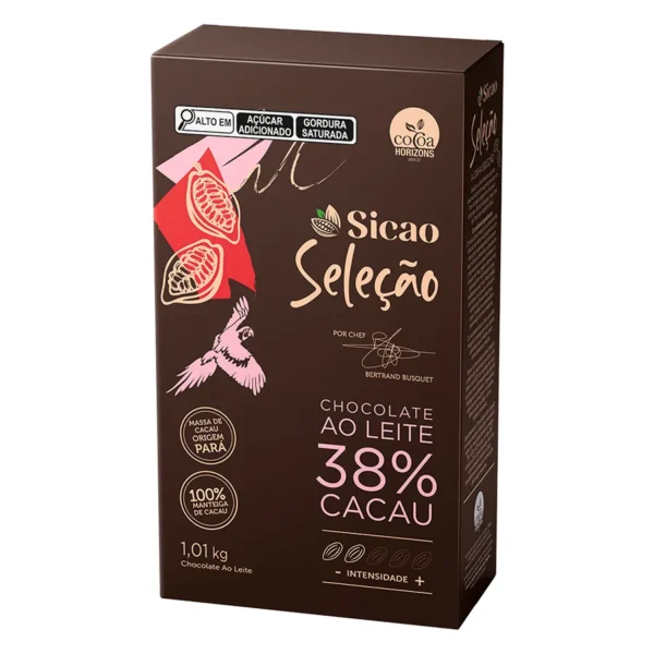 Gotas Seleção Ao Leite 38% cacau 1,01kg SICAO REF. CHM-EZ-0015801-K18