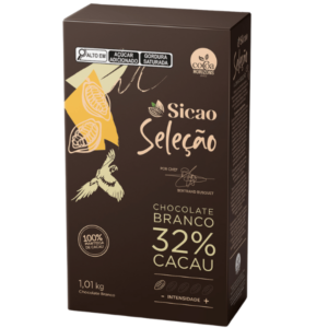 Chocolate branco Seleção 32% cacau 1,01kg SICAO REF. CHW-EZ-2015802-K18
