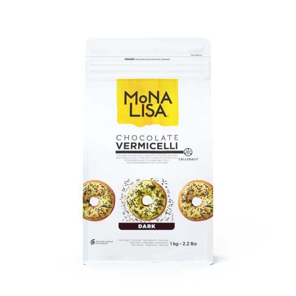 Vermicelli Chocolate Meio Amargo Granulado MONA LISA 1Kg REF. CHD-VR-1Z2-BR-U73