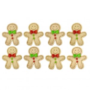NATAL BISCOITO DE GENGIBRE P Cód. 707 C/8UN (2cm x 2cm) JADY CONFEITOS