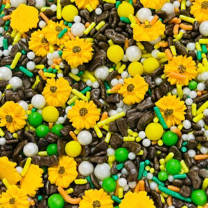 Sprinkles Girassol Cód.556 (Pacote c/ 50g) JADY CONFEITOS