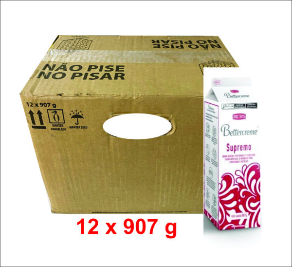 BETTERCREME SUPREMO CX C/ 12X907GR REF. 03529 RICHS - Imagem 2
