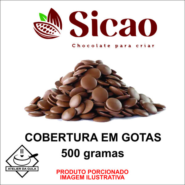 Cobertura gotas MAIS Blend SICAO 500G - PORCIONADO ILM-EZ-0016146-K16