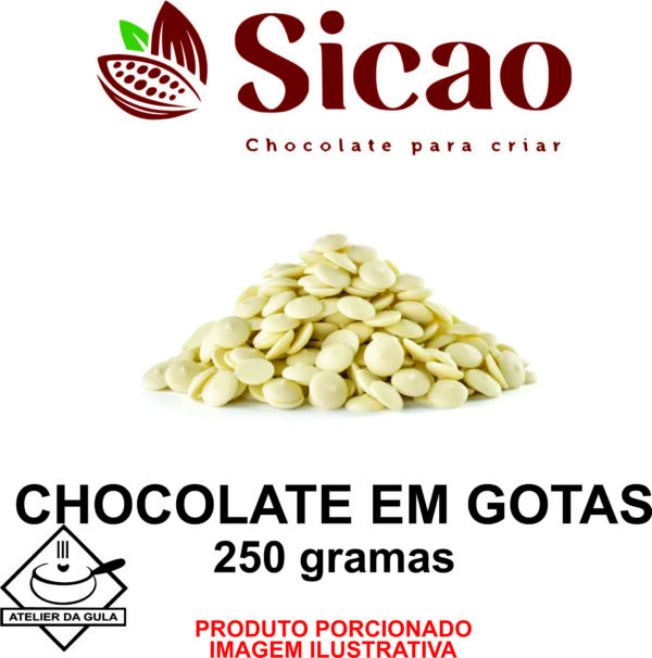 Chocolate branco Seleção 32% cacau 250g SICAO REF. CHW-EZ-2015802-K18