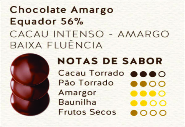 CHOCOLATE AMARGO 56% 500G - PORCIONADO 19902008 - REPUBLICA DEL CACAO - Imagem 2
