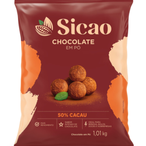 Chocolate em Pó 50% SICAO 1,01Kg REF. CHD-PO-7019570-K09