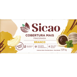 Cobertura Sabor Chocolate Branco Barra SICAO 1,01kg REF. ILW-BL-2016145-B94