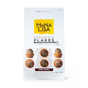 Flakes 4D Chocolate amargo Mona Lisa 5KG CHD-SP-4Z4-2B-U77