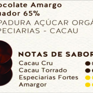 CHOCOLATE AMARGO 65% 500G  –  PORCIONADO 19902017 – REPUBLICA DEL CACAO