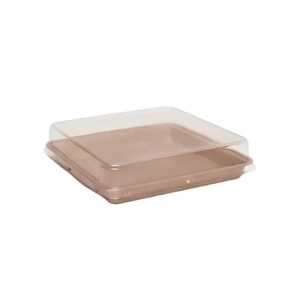 FORMA P/ BROWNIE C/ TAMPA  65x65x15mm C/5UN – ULTRAFEST