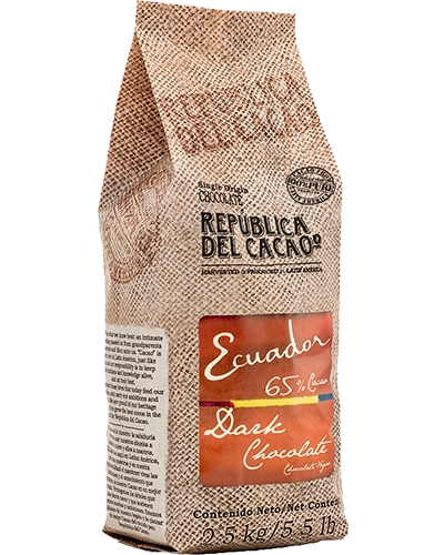 CHOCOLATE AMARGO 65% 2,5KG - 19902017 - REPUBLICA DEL CACAO