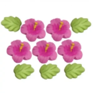 740 – FLOR HIBISCO ROSA – JADY