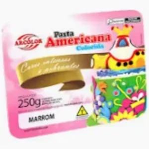 PASTA AMERICANA ARCOLOR-250G MARROM