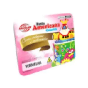 PASTA AMERICANA ARCOLOR-250G VERMELHA