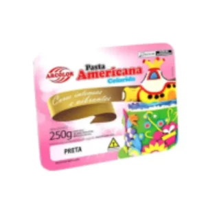 PASTA AMERICANA ARCOLOR-250G PRETA