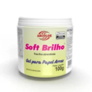 SOFT BRILHO PARA PAPEL DE ARROZ 100G REF. SB0100 ARCOLOR
