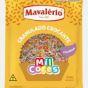 GRANULADO CROCANTE COLORIDO MIL CORES 120G REF. 4685 MAVALÉRIO
