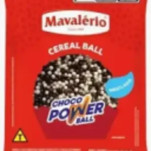 CHOCOPOWERBALL MICRO CHOCOLATE E CHOCO BRANCO 500G REF. 4155 MAVALÉRIO