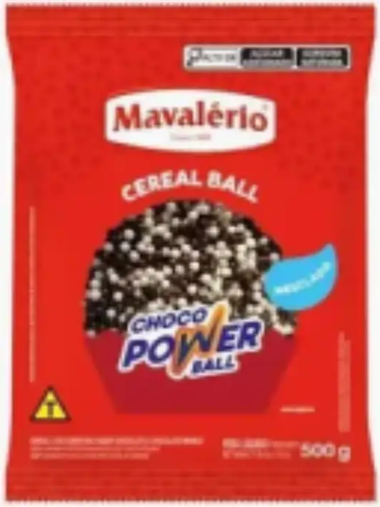 CHOCOPOWERBALL MICRO CHOCOLATE E CHOCO BRANCO 500G REF. 4155 MAVALÉRIO